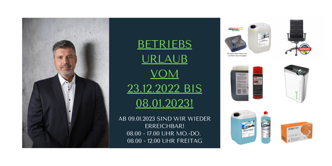 Betriebsurlaub 2022