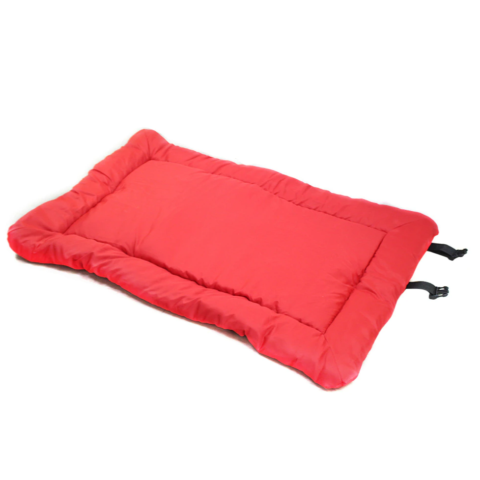 Red Foldable Mat - Dogs and Horses