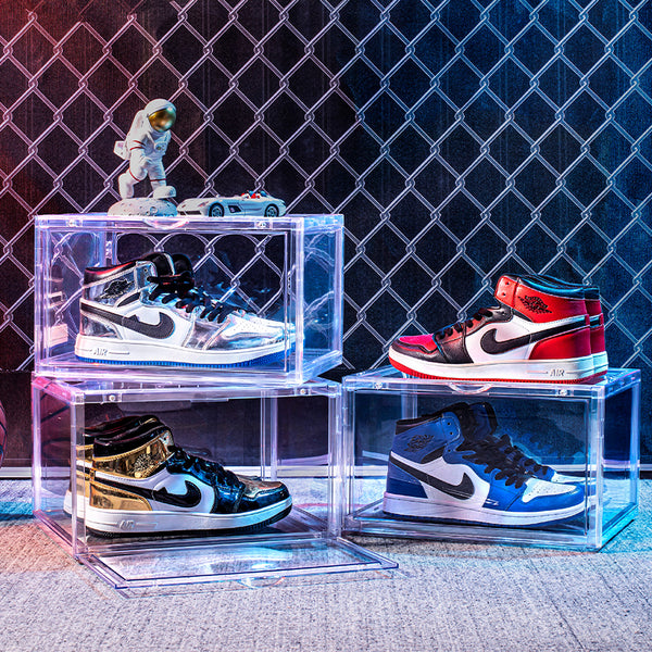 SNEAKER DISPLAY SHOE CASE CLEAR SHOE CASE TRANSPARENT SHOE BOX KICKS DISPLAY GRAILS NIKE SHOE DISPLAY JORDAN SHOE DISPLAY JORDAN SNEAKERS