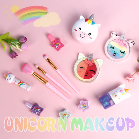 Kids unicorn makeup