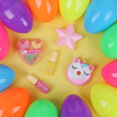 Easter eggs with makeup toys