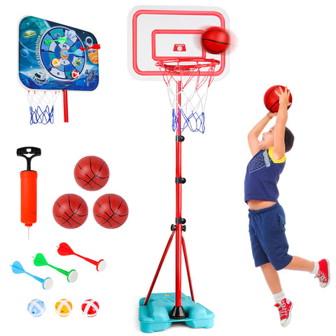 Freestanding basketball hoop