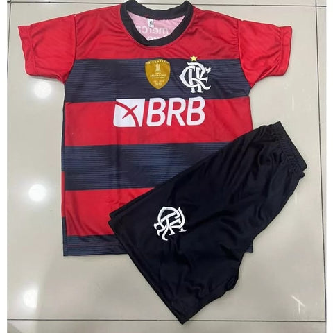 Conjunto Uniforme Infantil Flamengo 2023/2024