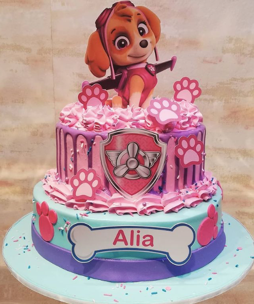 Decoración para tarta Sky Paw Patrol – Cake Toppers MJ