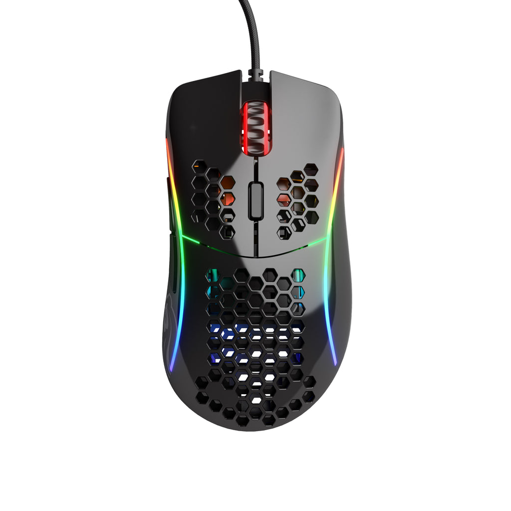Glorious Model D Gaming Mouse Glossy Black Itaktech