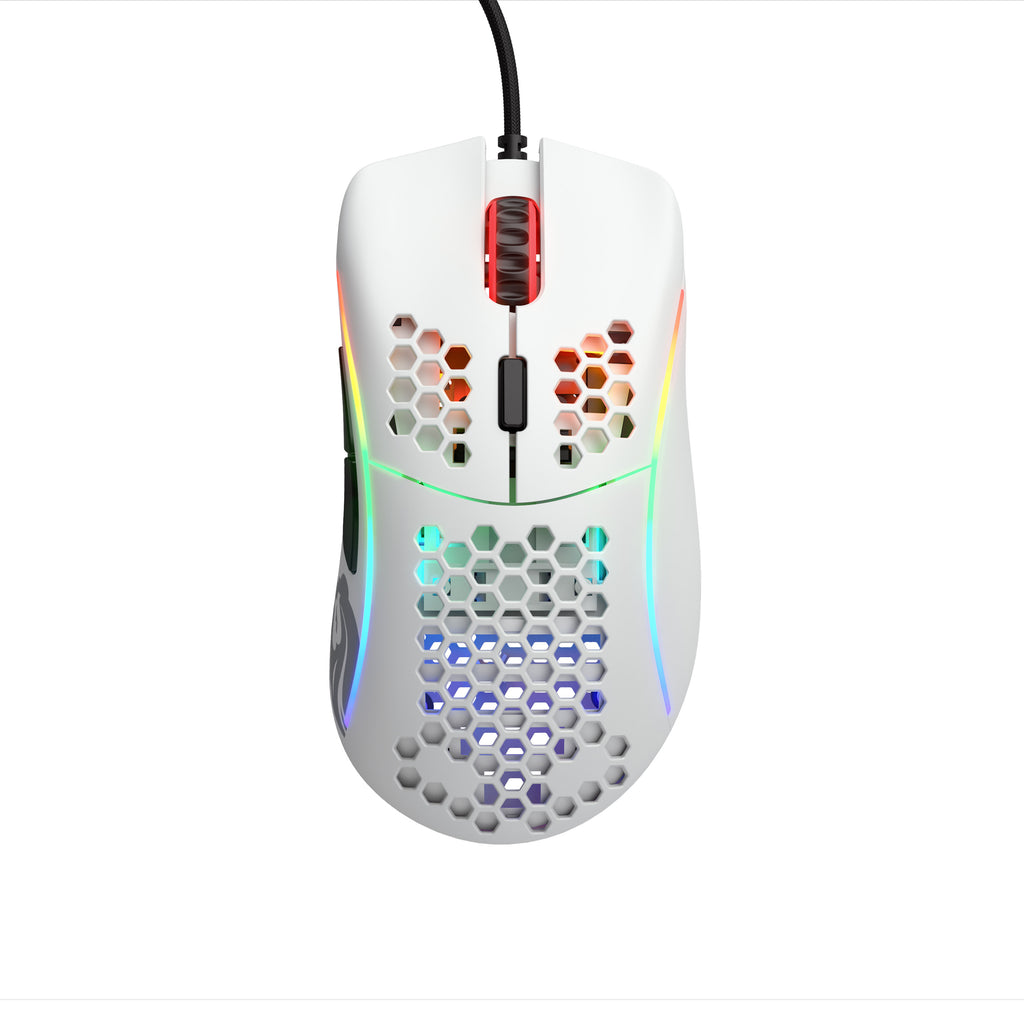 Glorious Model D Gaming Mouse Matte White Itaktech