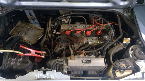 1989 Toyota MR2 Engine Bay