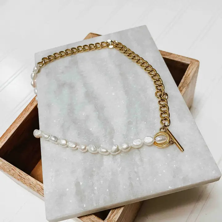 Necklace Pearl Chain
