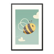 Bee Happy Poster