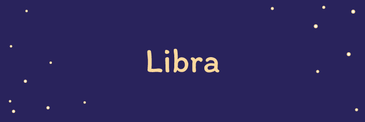 Libra, het engelse woord voor het sterrenbeeld weegschaal