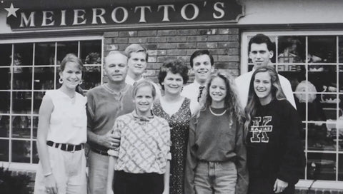 Carol Meierotto and family Circa 1990