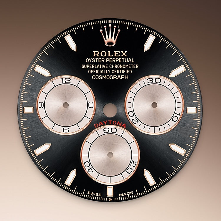 Bright black and Sundust dial