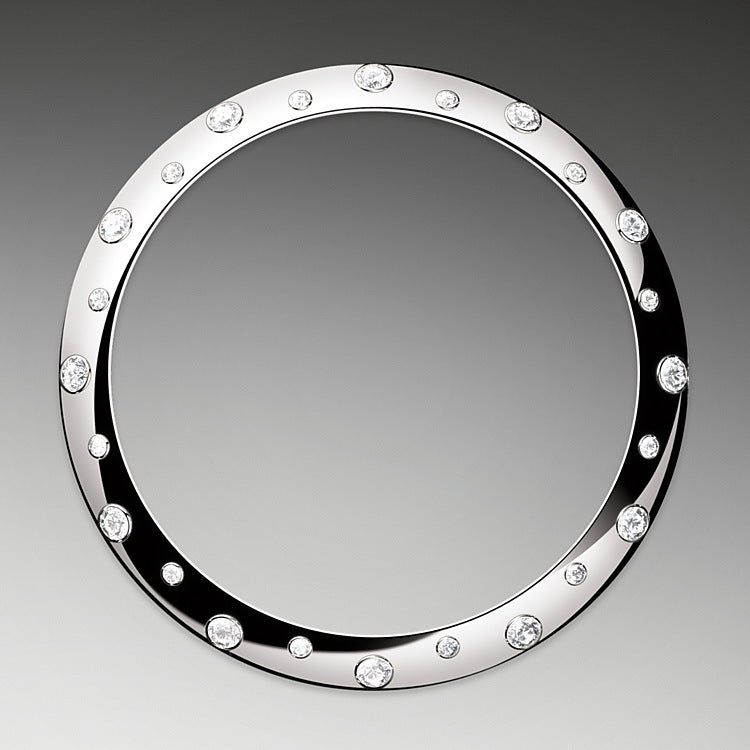 Diamond-set bezel