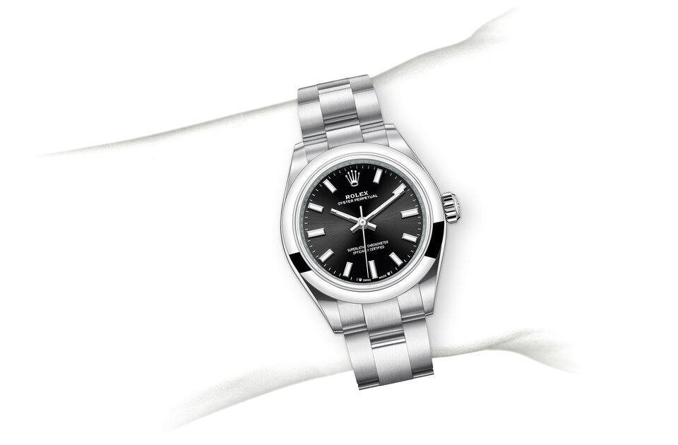 Rolex Oyster Perpetual in Oystersteel, m276200-0002