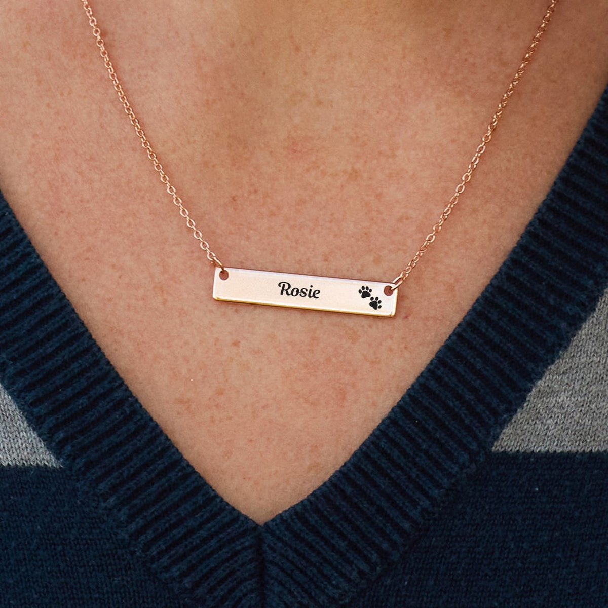 custom dog memory necklace