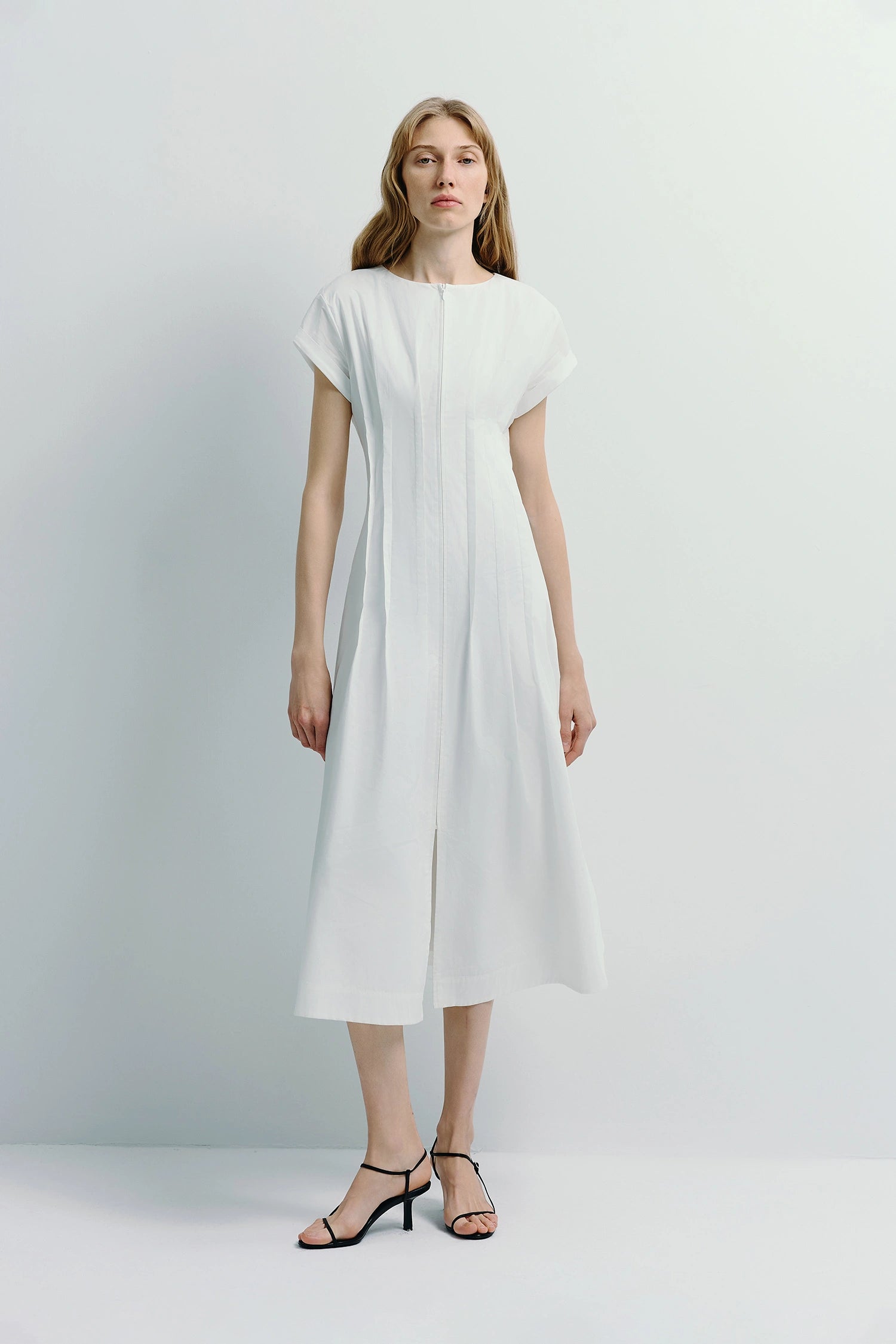 Verri Pintuck Dress