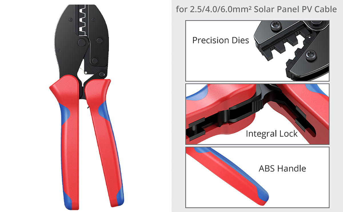 Proster Solar Connector Crimping Tools for 2.5/4.0/6.0mm²