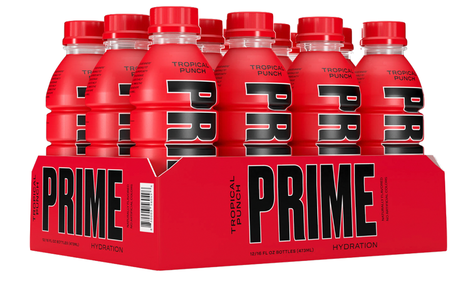 Prime Hydration By Logan Paul - Metal Insulation Bottle Exclusive - Ice Pop