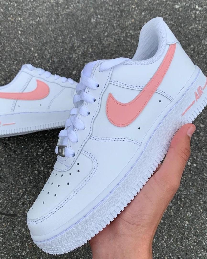 nike air force 1 pastel blue and pink