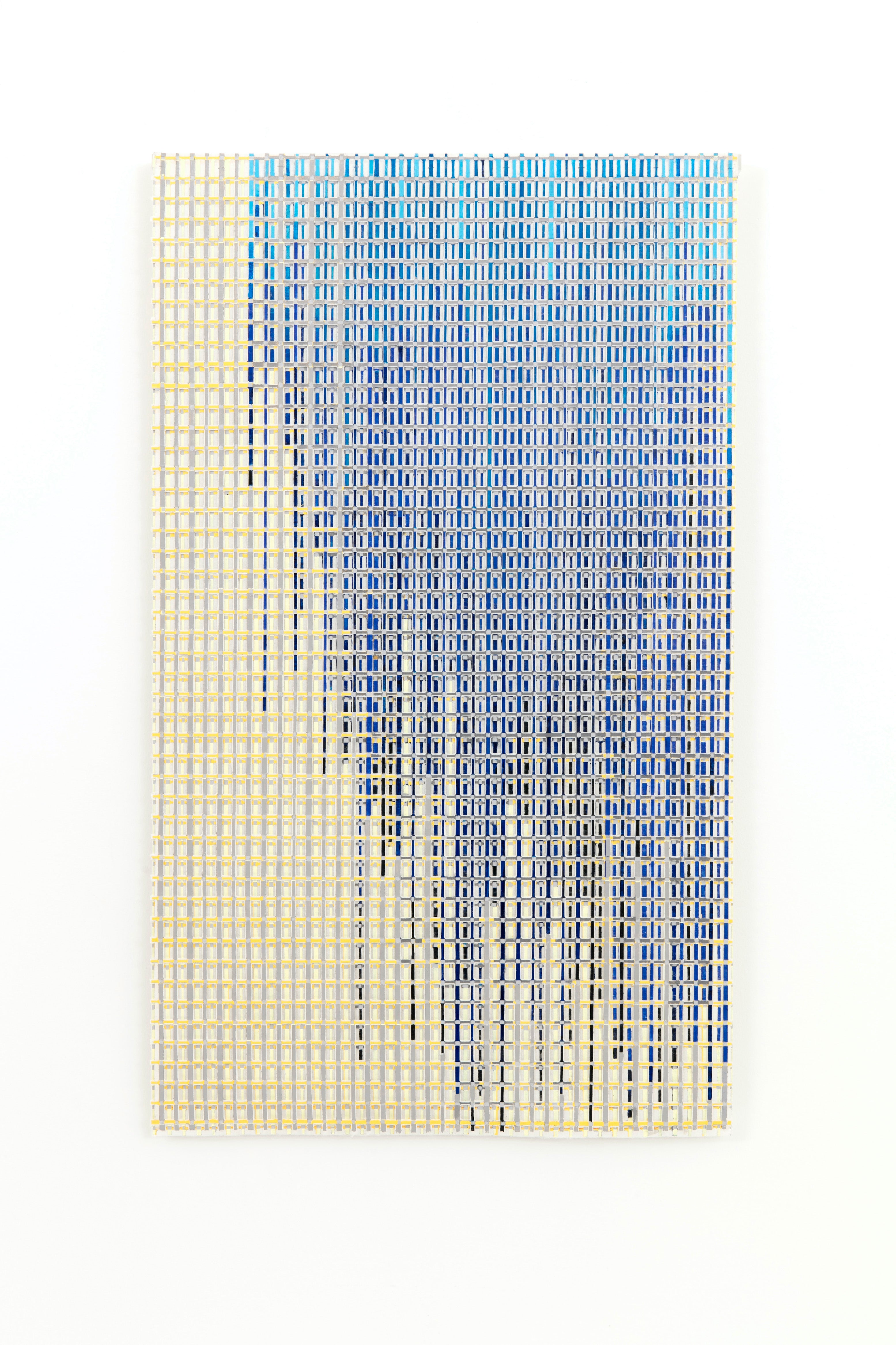 jane Lackey, 2023, 27 x 16 inches, cut paper over solid kozo paper