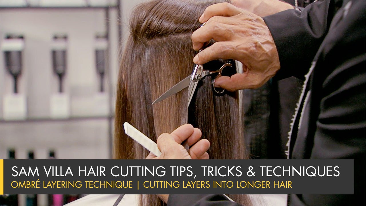 How To Cut Layers Into Long Hair - The Ombré Layering Technique