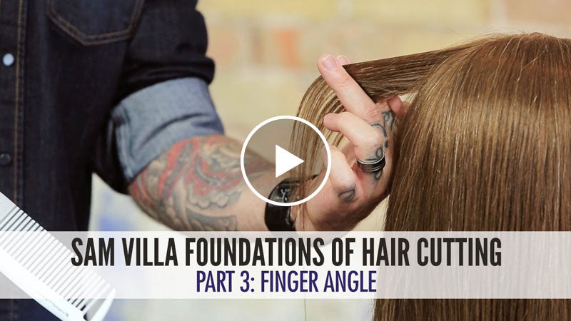 Hair Cutting Foundations - Finger Angle