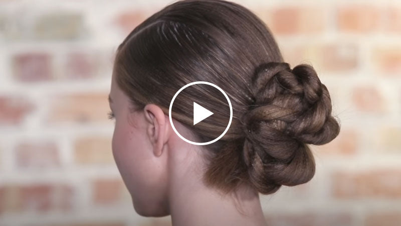 Twisted Bun Updo