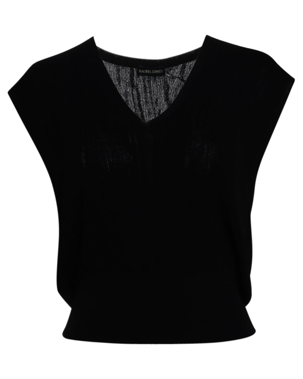 Rachel Comey Black Crinkle Knit Dia Top – Stanley Korshak