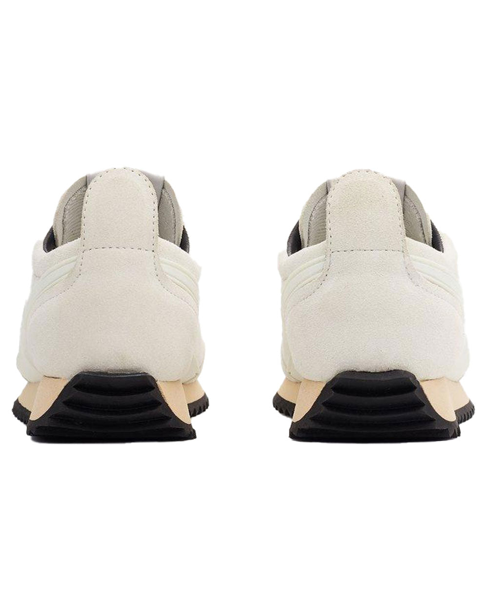 Retro Runner Sneaker in Antique White Suede – Stanley Korshak