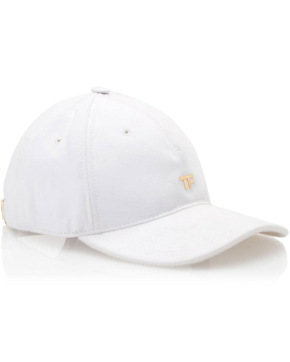 Tom Ford Cotton Canvas Baseball Cap in White – Stanley Korshak