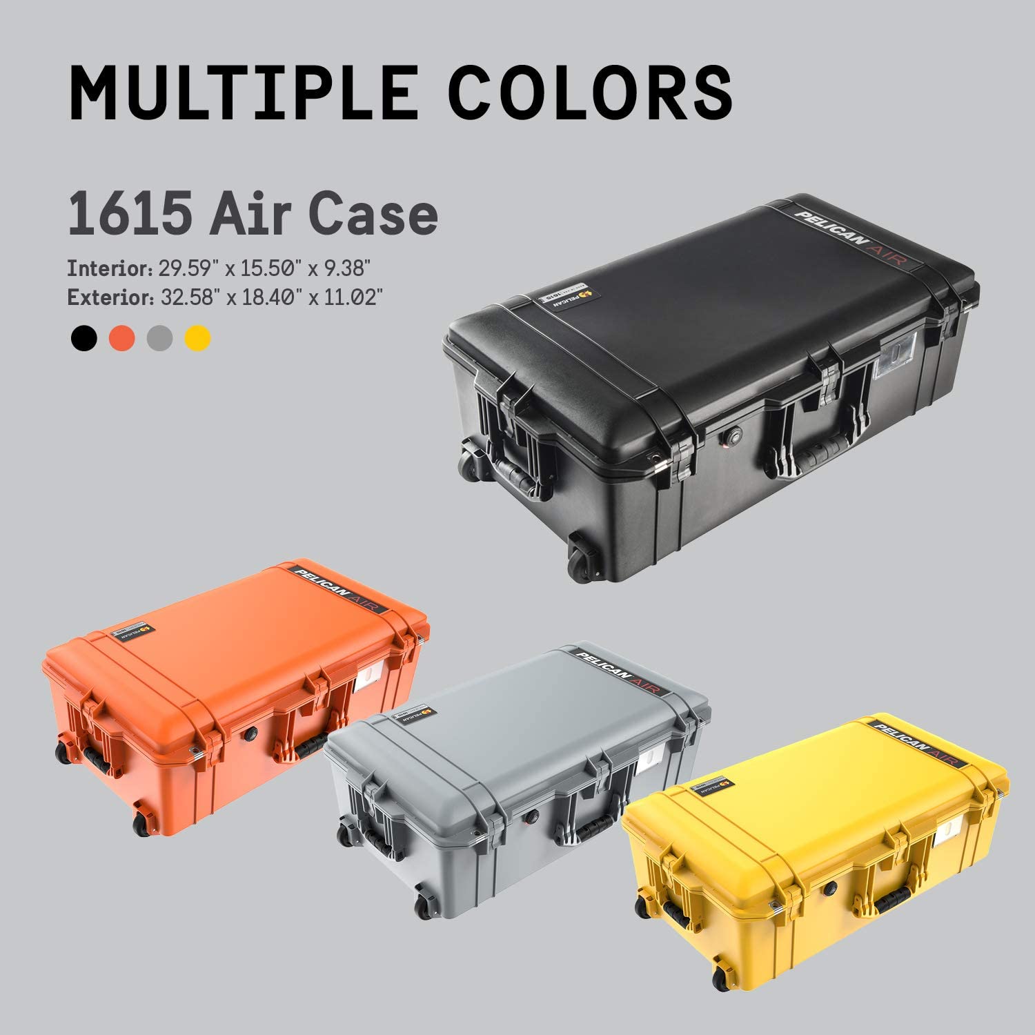 Pelican 1615 Air Check-in case 10