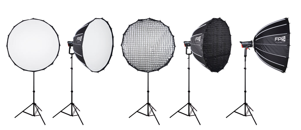 FPS LD-120 120cm (47") Parabolic Softbox with Quick Release / Bowens Mount