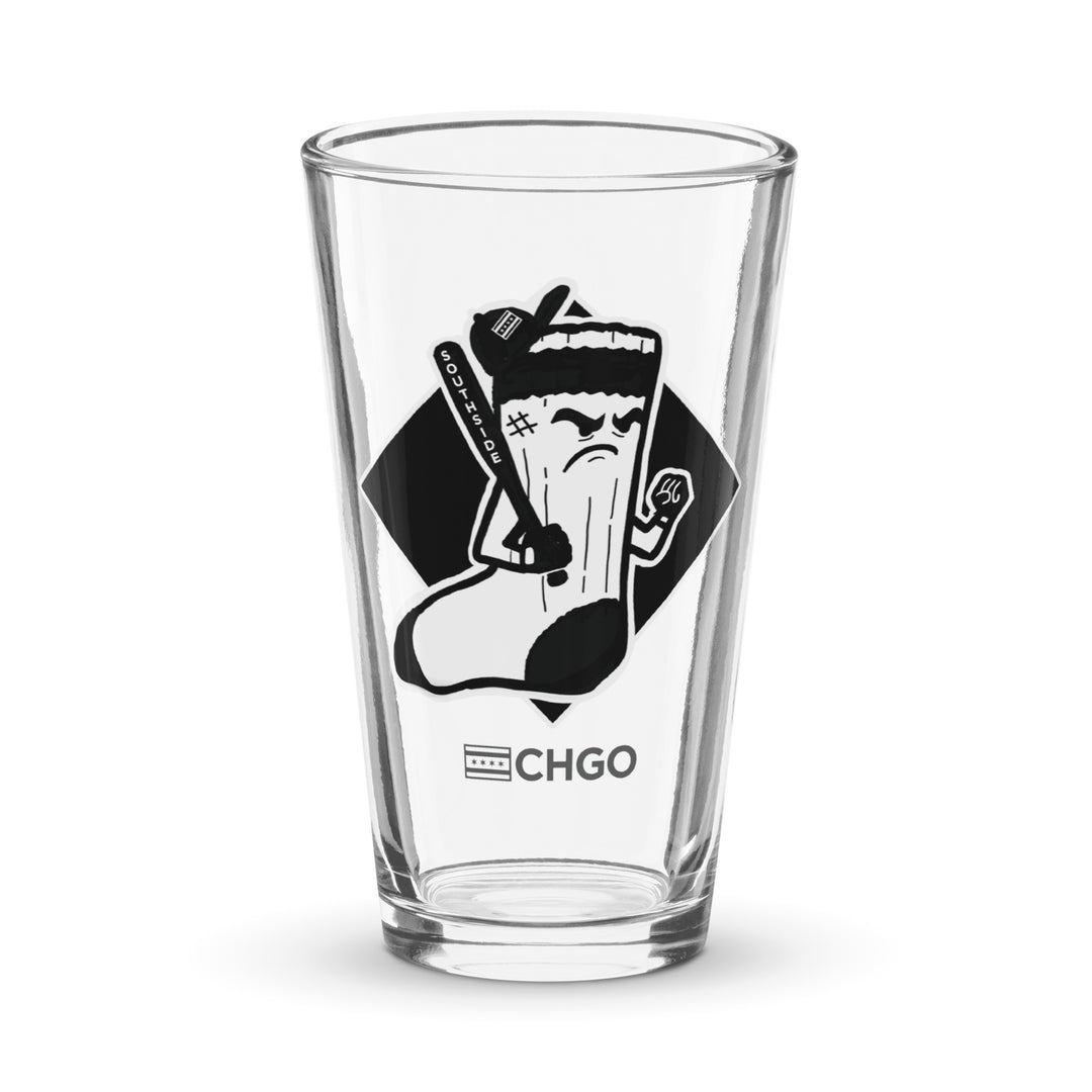 Chicago Flag Fun Pint Glass for Beer Gift for Chitown Lovers - Cute Ch -  bevvee