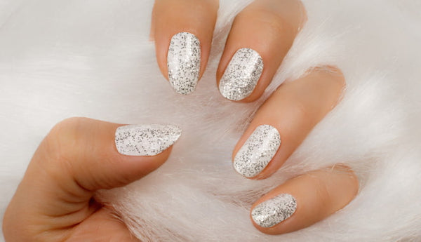 Bridesmaid Nail Designs - Glitter and Sparkle