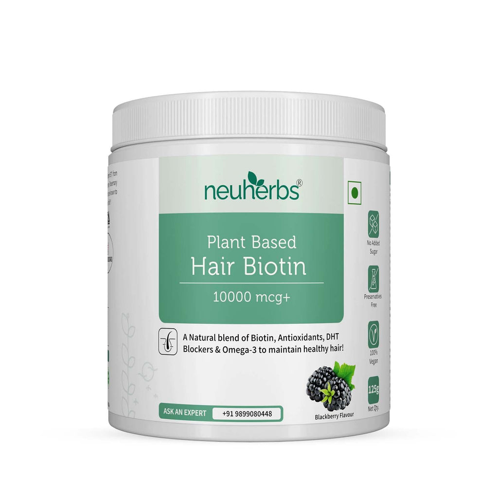 Zingavita Plant Based Biotin Tablets For Hair Growth  Glowing Skin