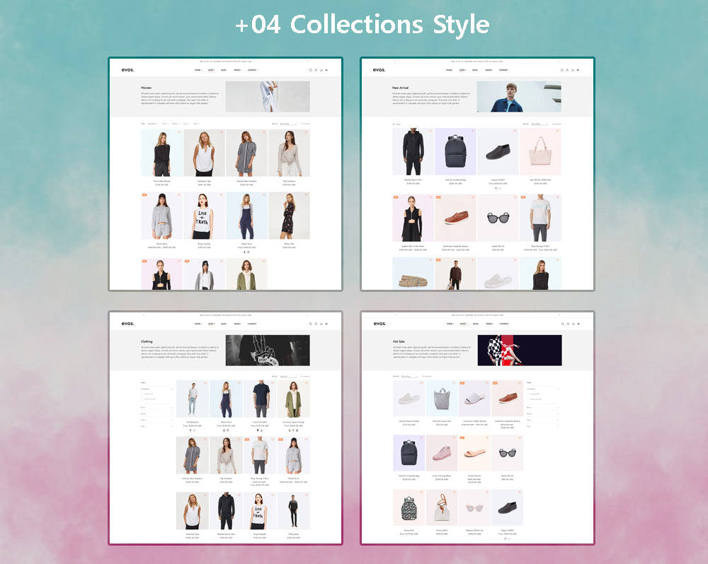 Evos Elementor - Multipurpose eCommerce Shopify Theme