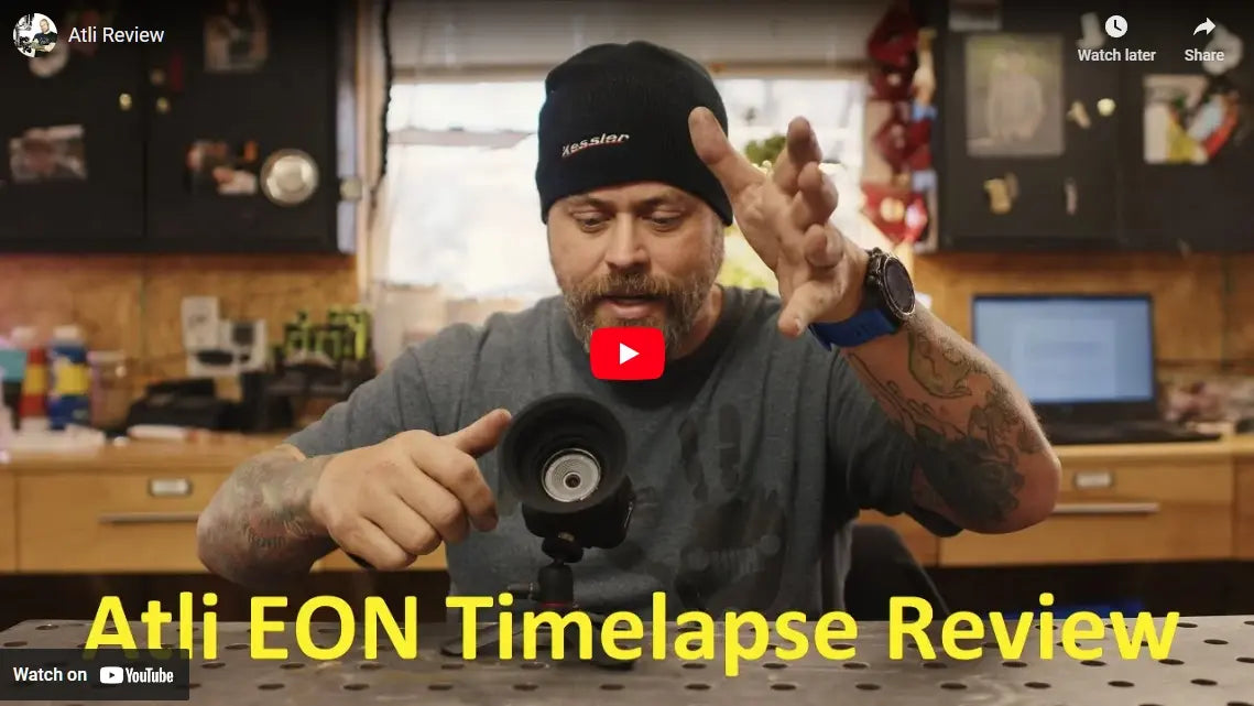 ATLI EON time lapse camera KOL reviews by Chris Field