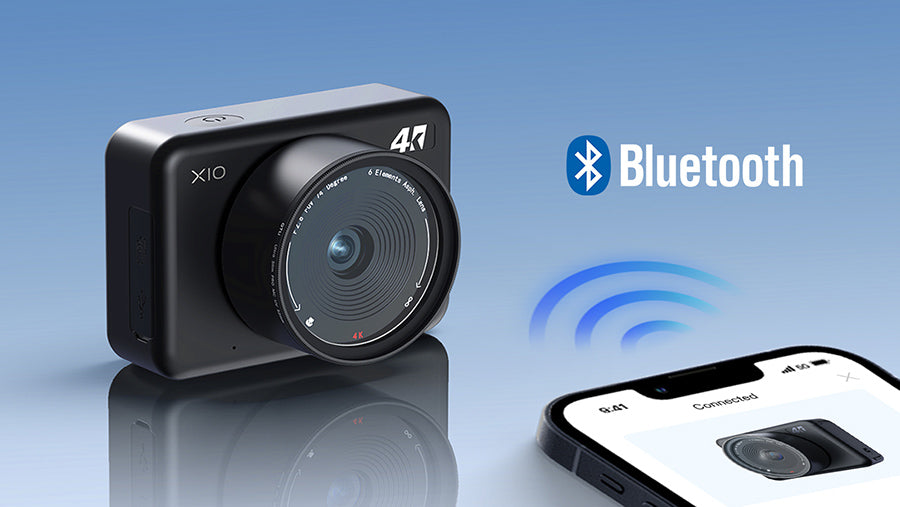 ATLI X10 4k time lapse camera bluetooth wakeup