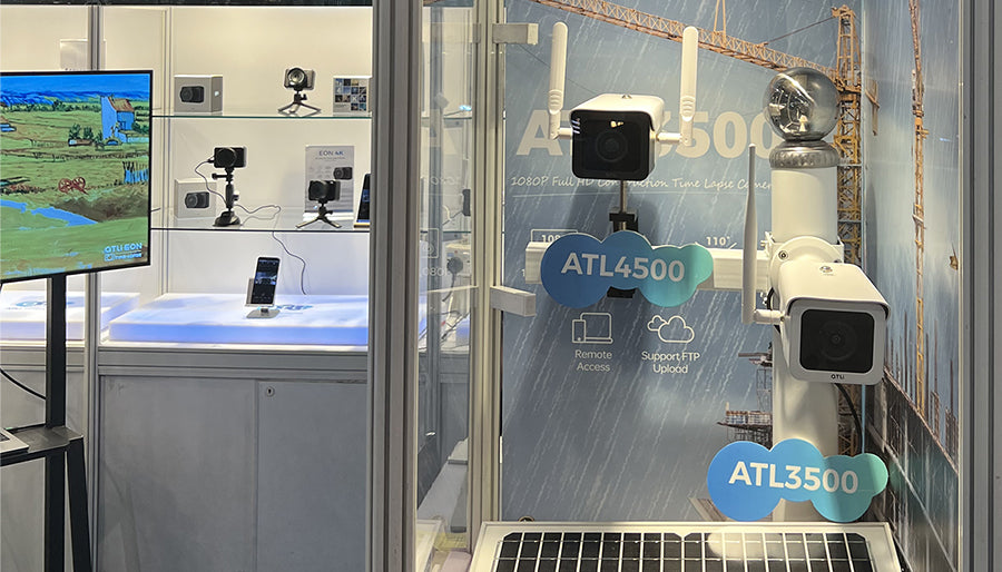 ATLI Timelapse in Hong Kong Electronics Fair ATL3500 construction time lapse camera 