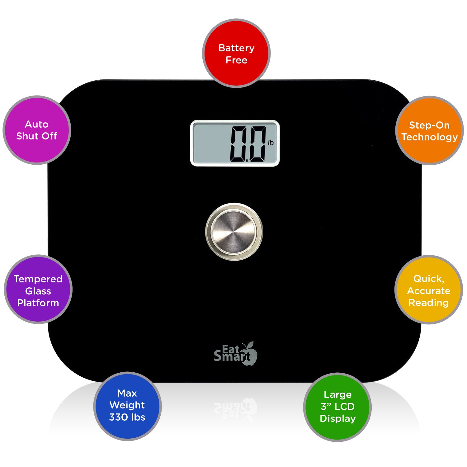 Household Precision Scale Intelligent Weight Scale Creative Weight Scale Health Scale Without Battery (Pink, Battery Style)