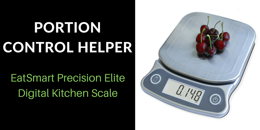 Digital Portion Control Kitchen Scale with Oversized Platform