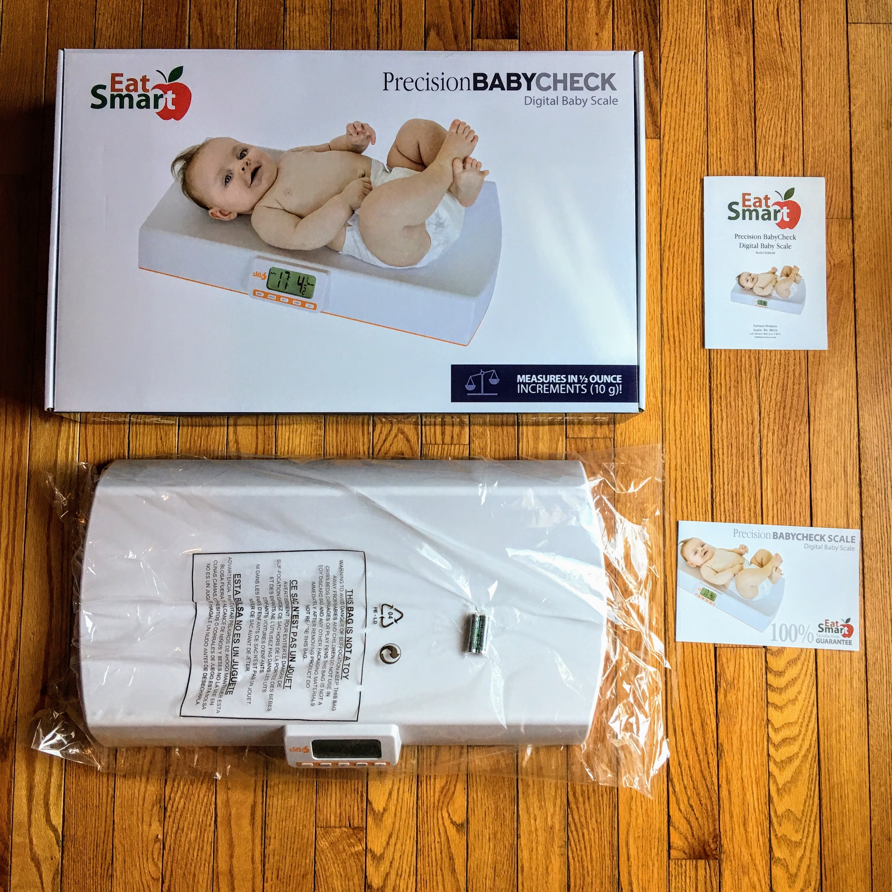 EatSmart Precision Baby Check Scale video review by Healthy Happy Thrifty  Family.