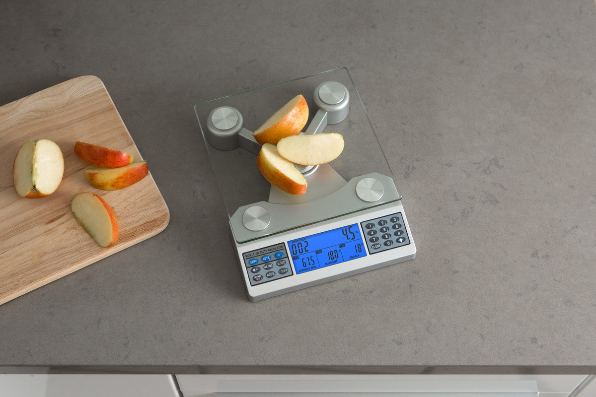 Eat Smart Digital Nutrition Food Scale with Professional Food and Nutrient  Calculator