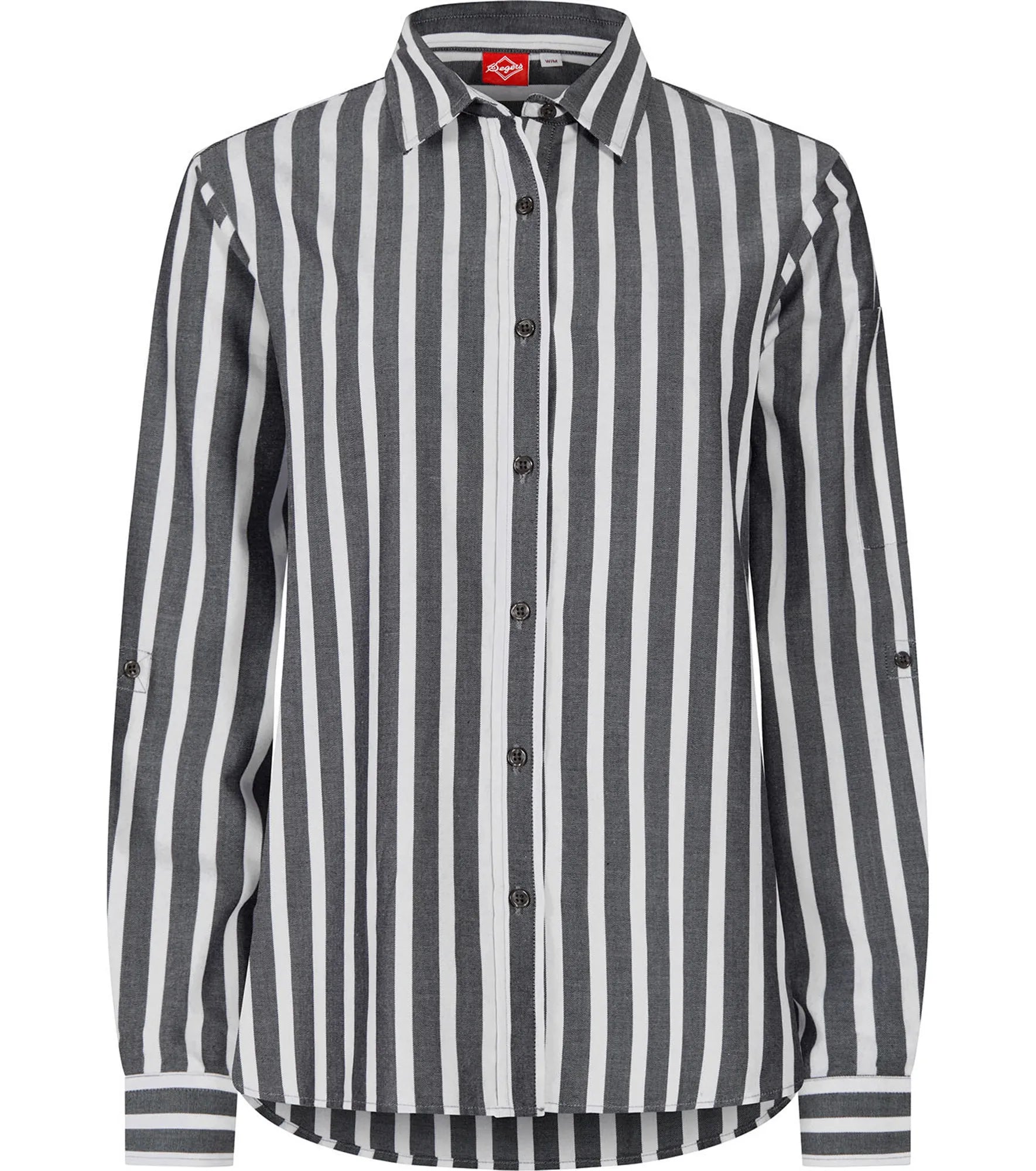 1210 Casual Skjorta Dam - Vit/Svart