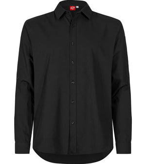 1211 Casual Skjorta Herr - Svart - Segers