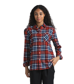 1227 Flanellskjorta Unisex  - Röd/Blå/Vit - Segers