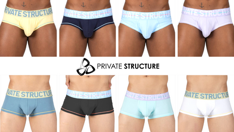 Private structure MOLITE series. 4 colors of briefs and 4 colors of boxers released in summer 2022