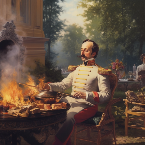 Napoleon III barbecue