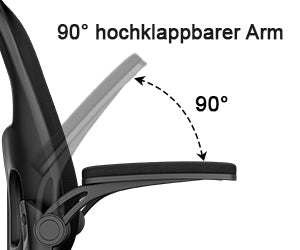 Silla Ergonómica de Oficina, Silla de Escritorio con Soporte Lumbar Aj -  RattanTree - ES