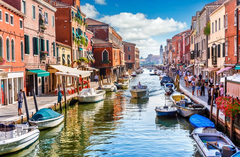 Besøg glasøen Murano ud for Venedig